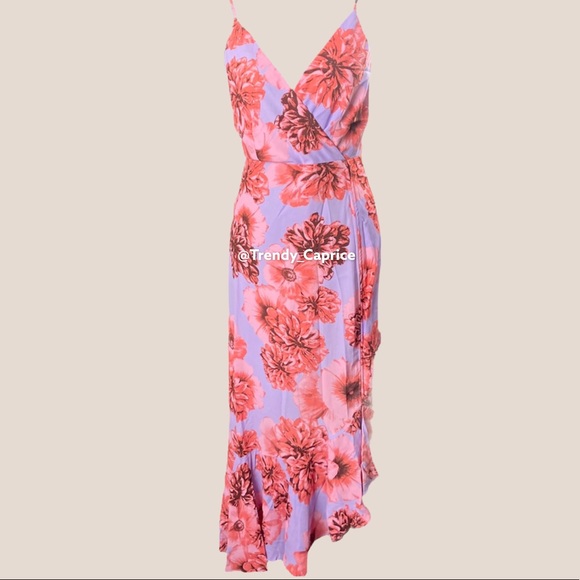 Floral Print Sleeveless Summer Midi Dress - Picture 8 of 9